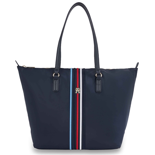 Tommy Hilfiger - Poppy Tote Corp - Space Blue 