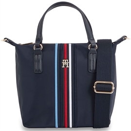 Tommy Hilfiger - Poppy Small Tote Corp - Space Blue