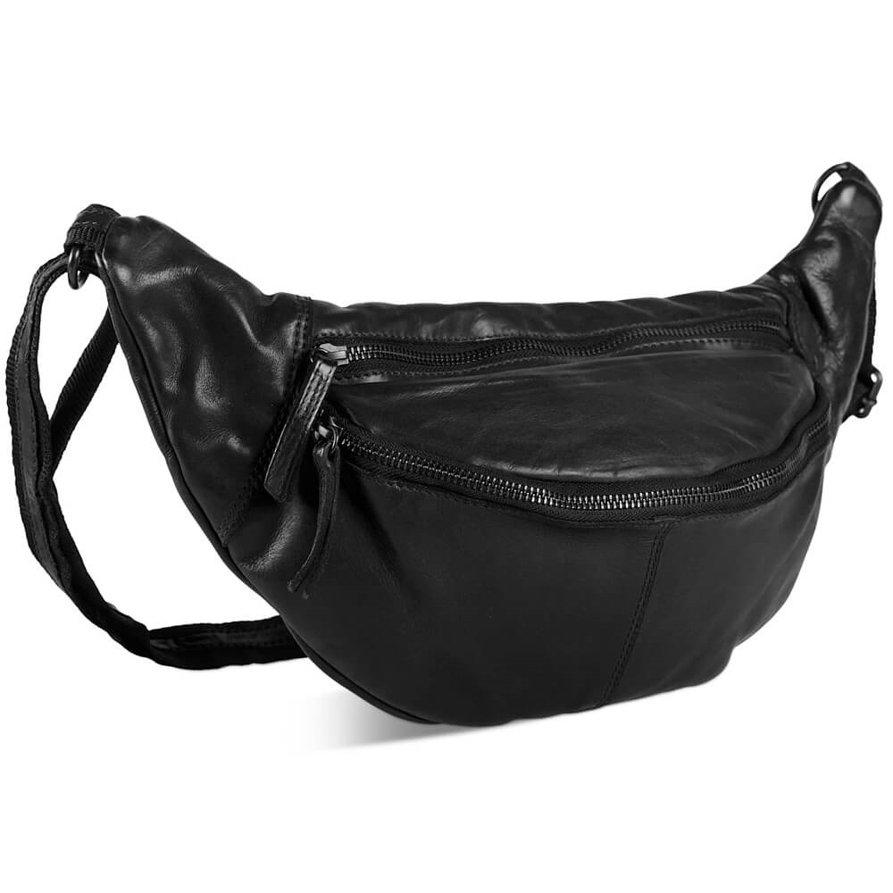 positur Aftensmad Betydning Køb Pia Ries - Washed Bumbag style 064 - Sort her - Altid hurtig levering