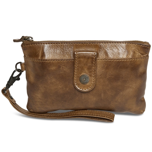 Pia Ries - Washed Clutch style 077 - Earth