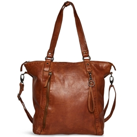 Pia Ries - Washed Shopper style 082 - Cognac