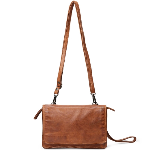 Pia Ries - Washed Small Crossover style 088 - Cognac