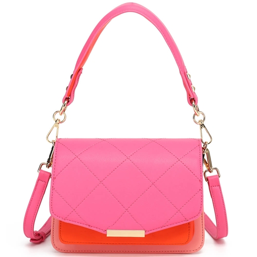 Noella - Blanca Medium Bag - Pink, Orange & Light Pink