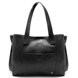 Depeche - Golden Chic Large Bag 15094 - Black