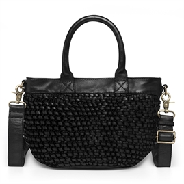 Depeche - Wonder Weave Handbag 15938 - Black