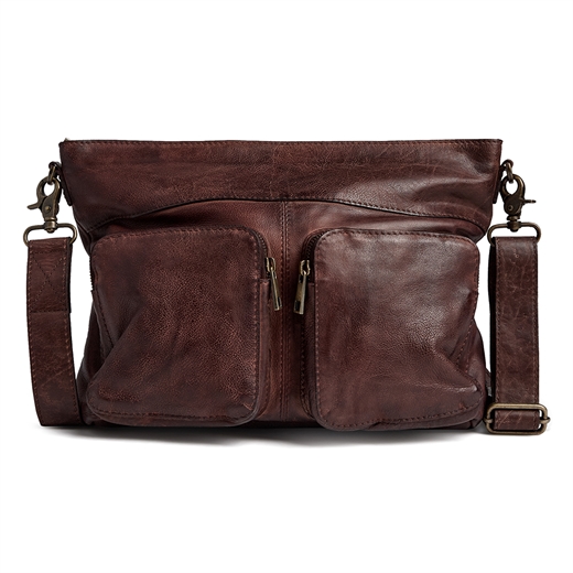 Depeche - Cow Ricano Shoulderbag 16536 - Vintage Brown