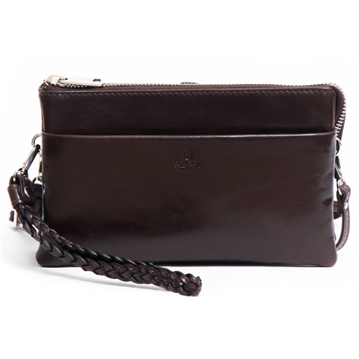 Adax - Salerno Nellie Combi clutch 227369 - Dark brown