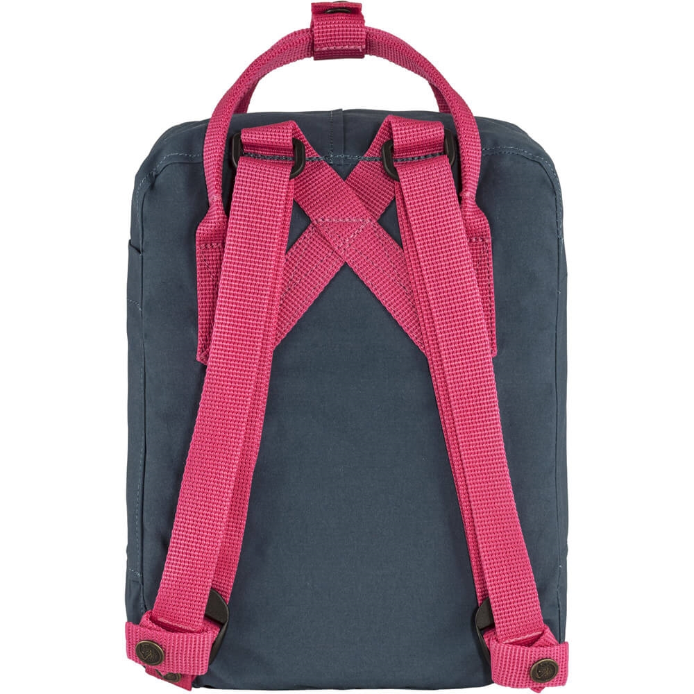 Fjällräven - Kånken Mini rygsæk - Royal Blue & Flamingo Pink her - Altid hurtig levering