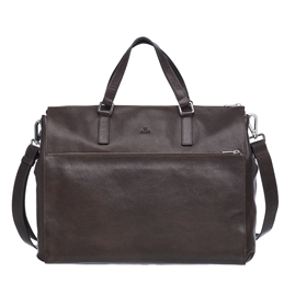 Adax - Napoli Sabine 16" Working Bag 247925 - Dark Brown