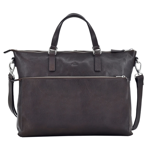 Adax - Napoli Sasha 17" working bag 271425 - Dark Brown