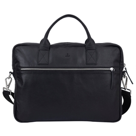 Adax - Prato Tobias 15" Briefcase 277553 - Black