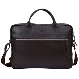 Adax - Prato Tobias 15" Briefcase 277553 - Dark Brown