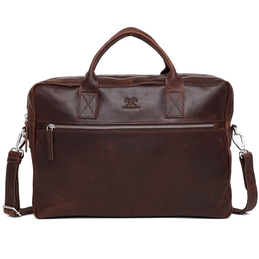 Adax - Catania Axel 15,6" Briefcase 277646 - Dark Brown