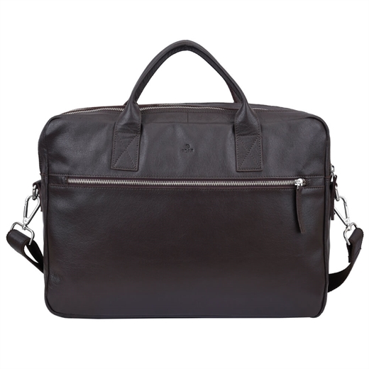 Adax - Prato Axel 15" Briefcase 277653 - Dark Brown