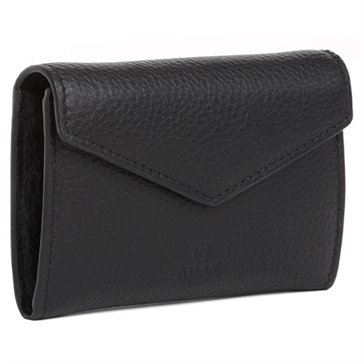 Adax - Cormorano Lava Wallet 470092 - Black