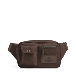 Markberg - Darla Monochrome Bumbag - Dark Brown