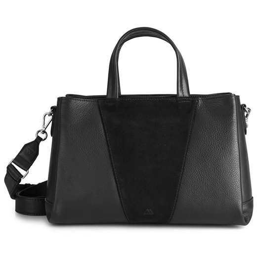 Markberg - Lynn Leather Mix Bag - Black