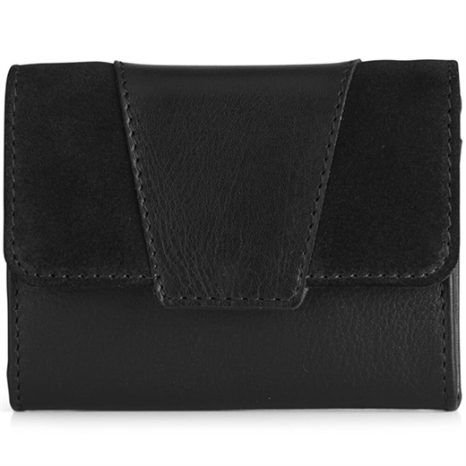 Markberg - Beka Leather Mix Wallet - Black