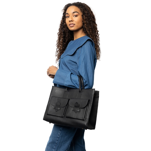 ReDesigned - Feline Work Bag - Black 