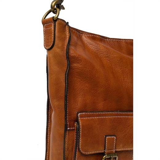 ReDesigned Heda Crossbody - Big - Burned Tan