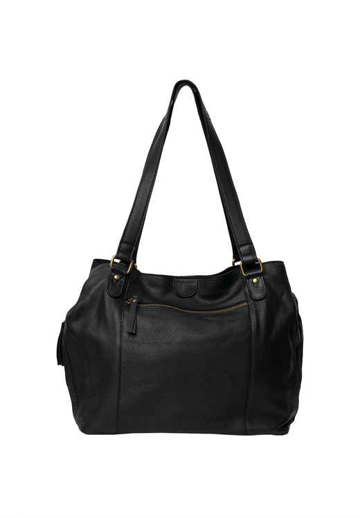 ReDesigned - Jess Big Shoulder Bag - Black