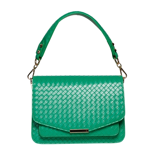 Noella - Blanca Braided Bag - Bright Green