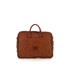 Campomaggi Briefcase - Cognac