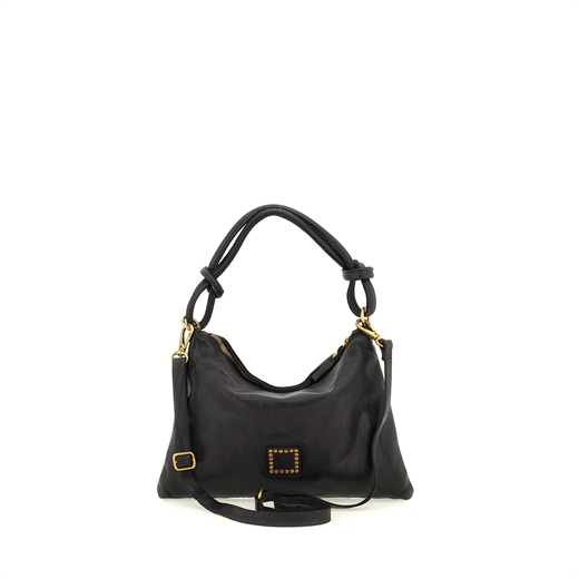 Campomaggi - Shoulder Bag Medium 4060 - Black