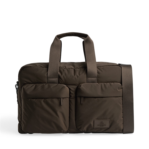 Markberg - More Recycled Weekend Bag - Espresso Brown