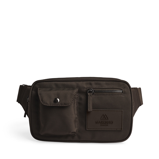 Markberg - Darla Monochrome Bumbag - Espresso Brown