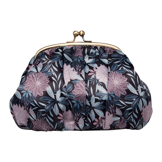 Coming Copenhagen - Hannah Kisslock Clutch - Creole Camellia