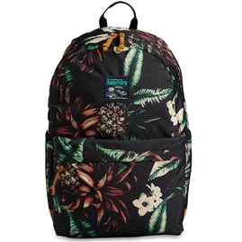 Superdry - Vintage Printed Montana Backpack - Black Pineapple AOP