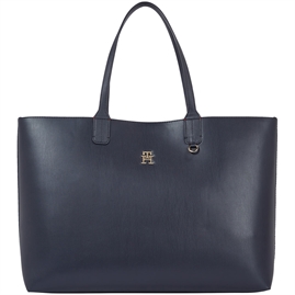 Tommy Hilfiger - Iconic Tommy Tote Solid Stipe - Space Blue