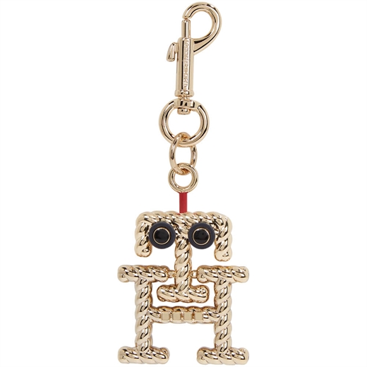 Tommy Hilfiger - Bot Key Fob Keyring - Gold Twist