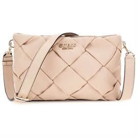 Guess - Zaina Crossover Top Zip Bag - Stone