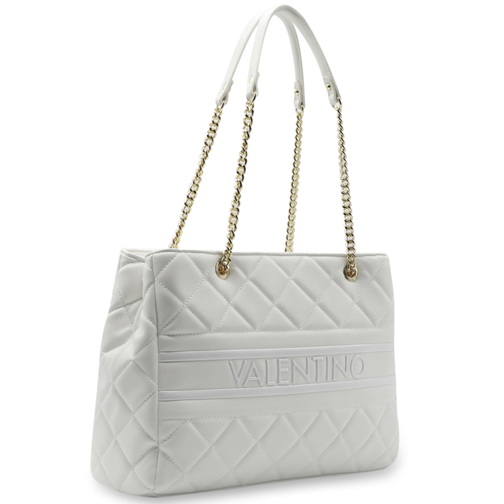 Gør det tungt Instrument møbel Køb Valentino Bags - Ada Shopper - White her - Altid hurtig levering