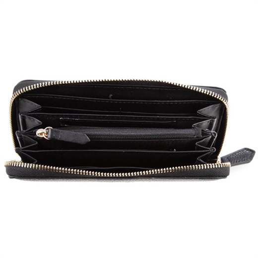 Valentino Bags - Brixton Zip Around Wallet - Black