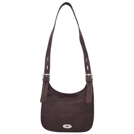 Adax - Ravenna Amira Shoulder Bag 162636 - Dark Brown
