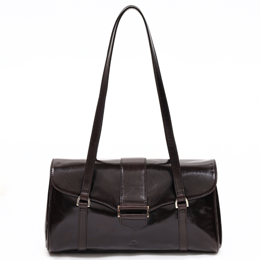 Adax - Salerno Megan Shoulder Bag 172826 - Dark Brown