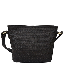 Adax - Lucca Celeste Shoulder Bag  201052 - Dark Brown