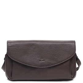 Adax - Vittoria Gritt Shoulder Bag 204182 - Dark Brown