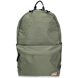 Superdry - Vintage Graphic Montana Backpack - Dusty olive Green